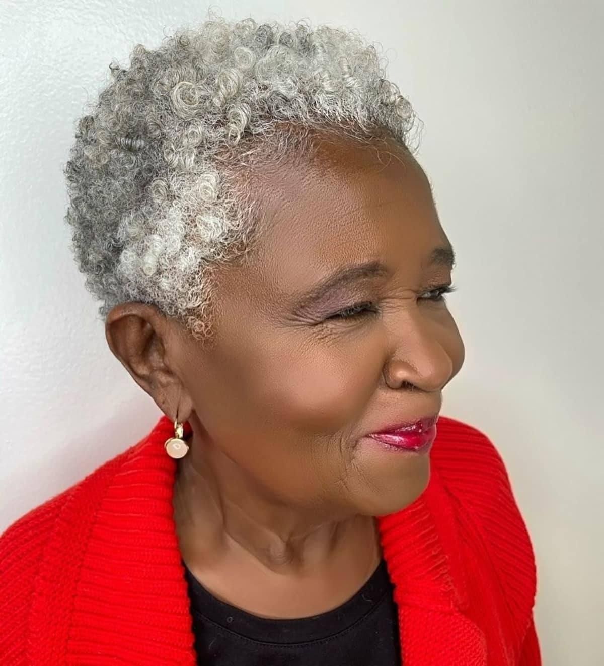 Black Visual Idea — Short Natural Hairstyles