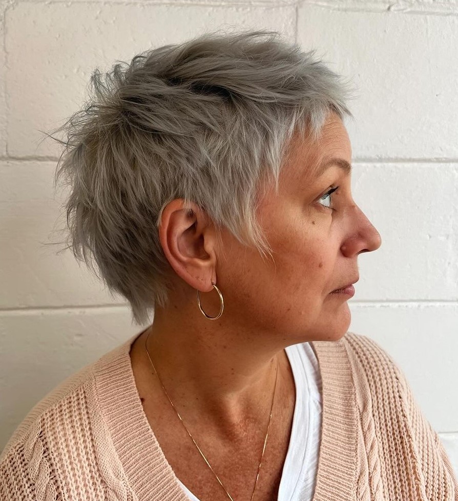 текстурированное пикси Visual Idea текстурированное пикси Visual Idea — Pixie Cut for Women Over 50
