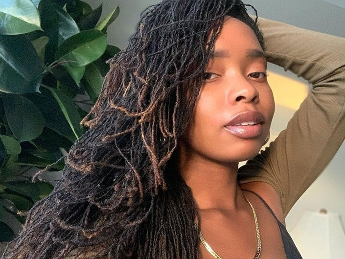 Fine Density Wavy Sisterlocks — Sisterlocks Styles
