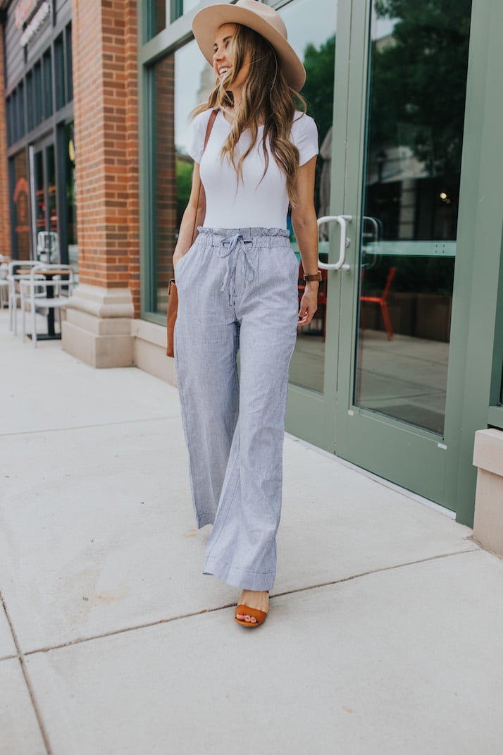 Linen Wide Legs for a Casual Day Out — Wide Leg Pants
