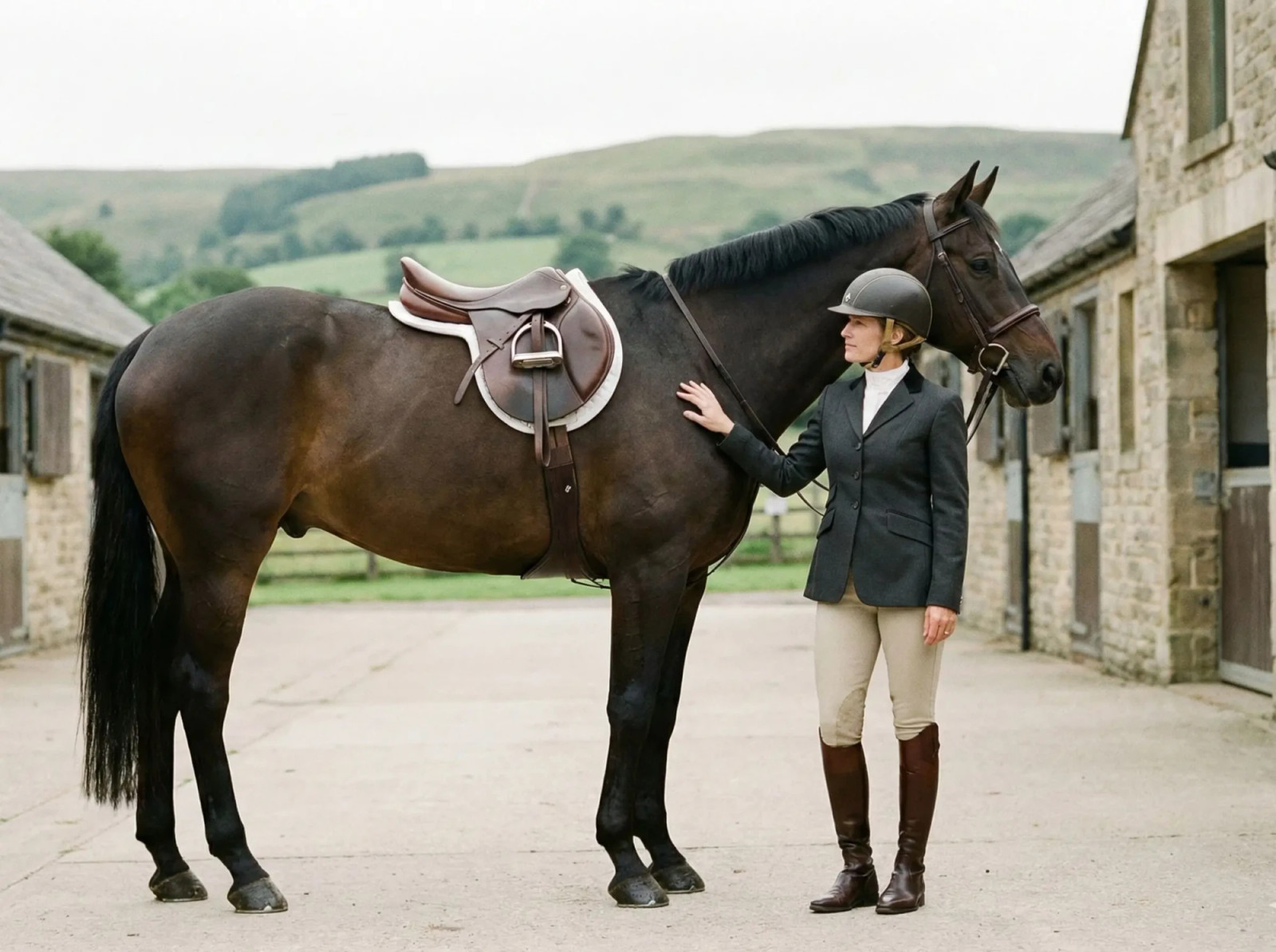 Professional Equestrian Jacket and Breeches — Horse Girl Outfits