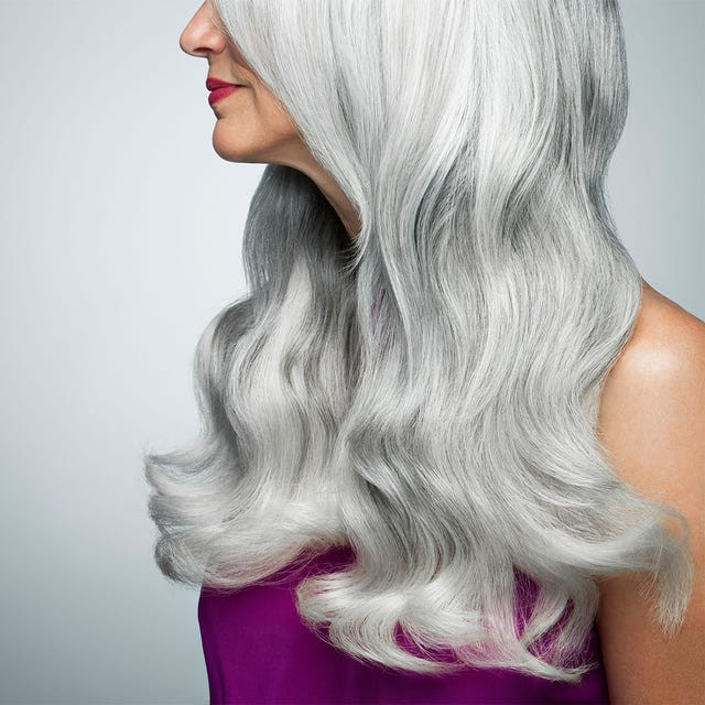 Visual Idea — Long Gray Hair