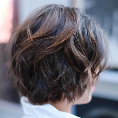 Side View Close Crop Visual Idea Side View Close Crop Visual Idea — Balayage Short Hair