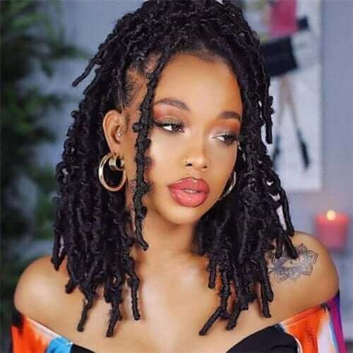Collarbone Visual Idea — Distressed Locs