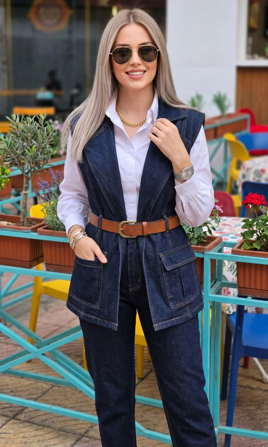 22 Best Denim Vest Outfit Ideas and How to Style Guide