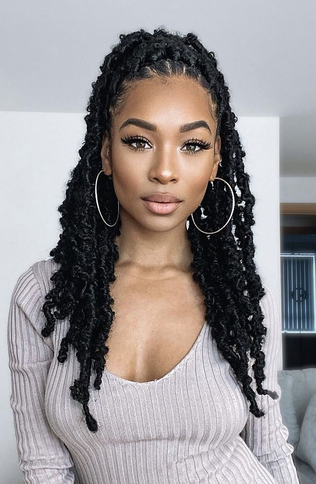 Voluminous Butterfly Locs — Loc Styles