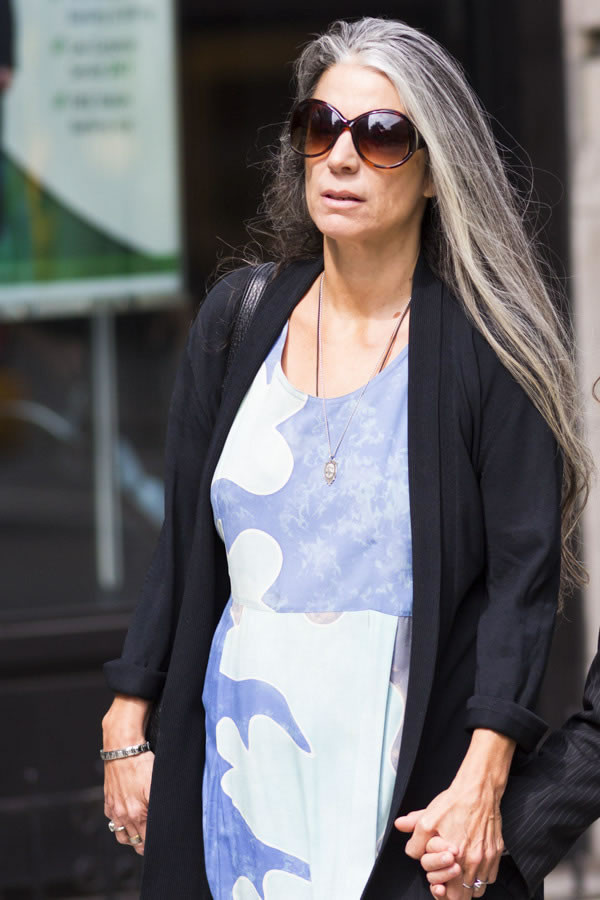 Mid-Back Visual Idea — Long Gray Hair