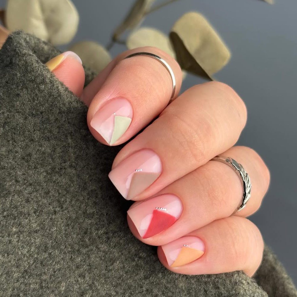 Spring Visual Idea Spring Visual Idea — Geometric Nails