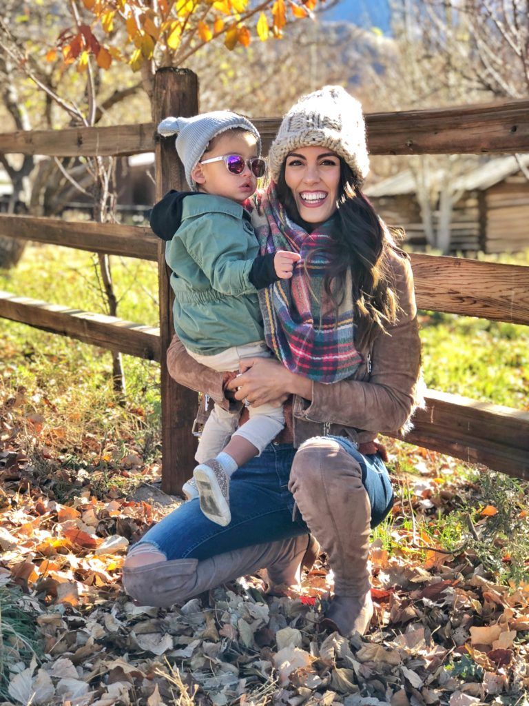Cozy Fall Layers: Suede Jacket and Over-the-Knee Boots Cozy Fall Layers: Suede Jacket and Over-the-Knee Boots — Utah Outfits