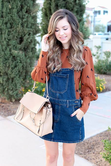 Casual Fall Outfit Idea Casual Fall Outfit Idea — Overall Outfits