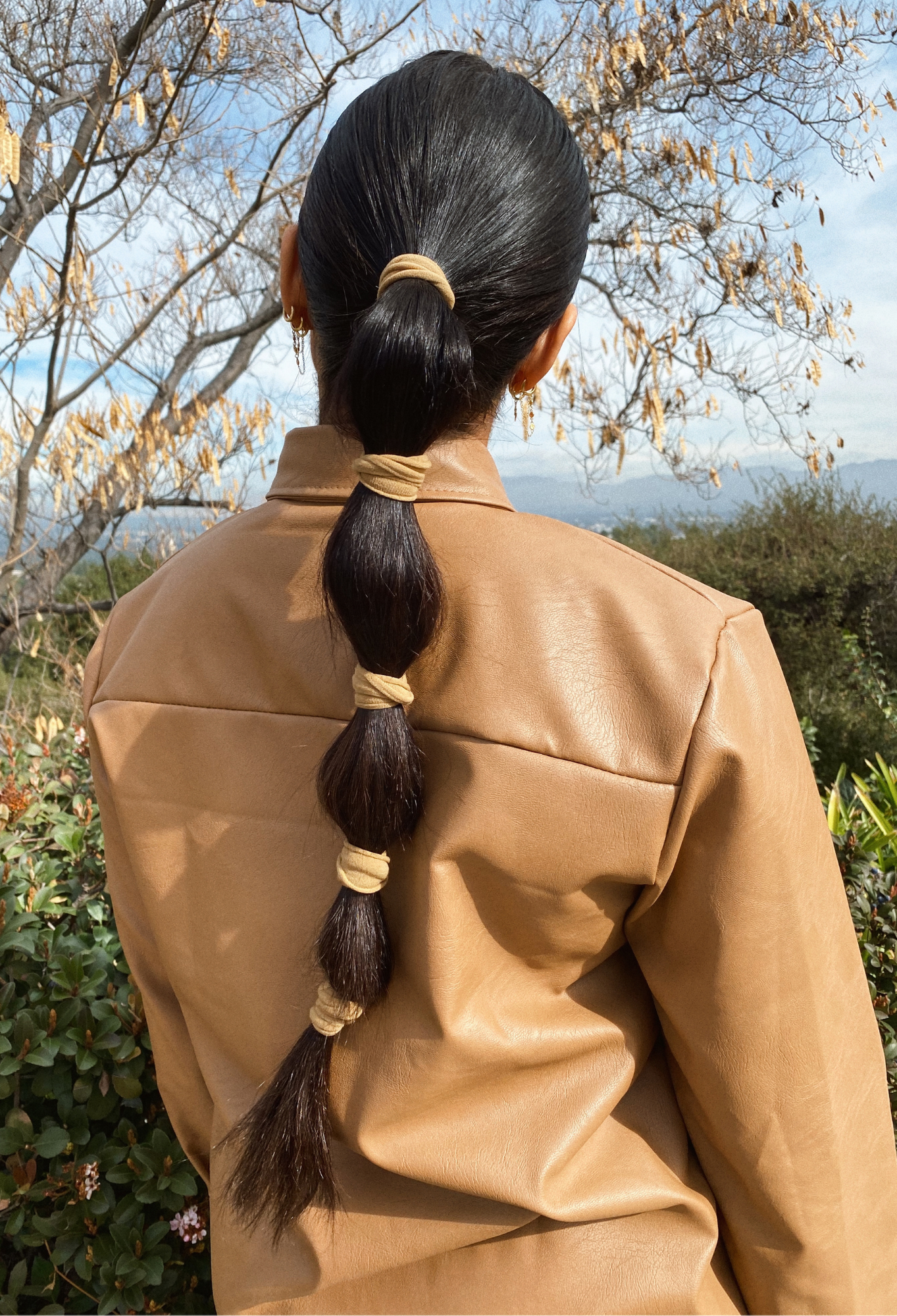 Simple Bubble Pony Hair Tutorial — Justine Marjan