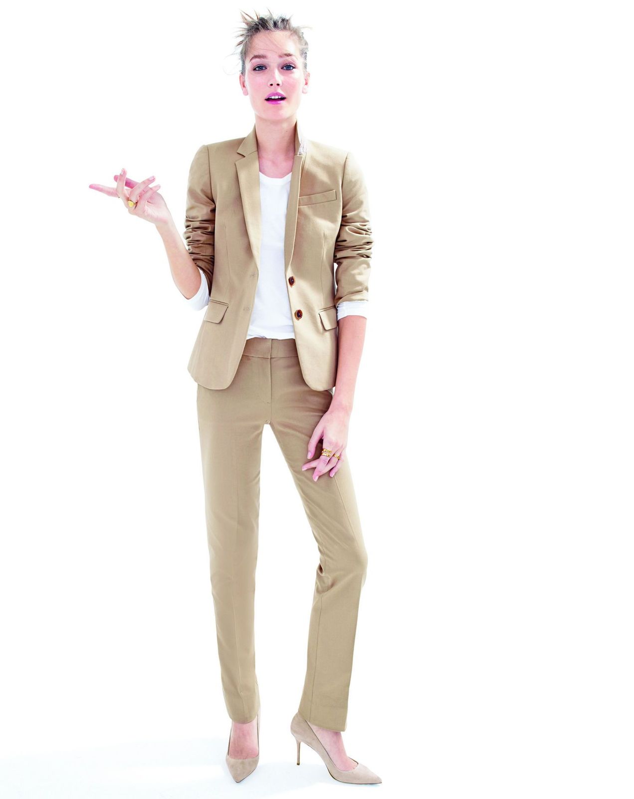 Tailored Tan Suit for Classic Business Casual Tailored Tan Suit for Classic Business Casual — J Crew Outfits