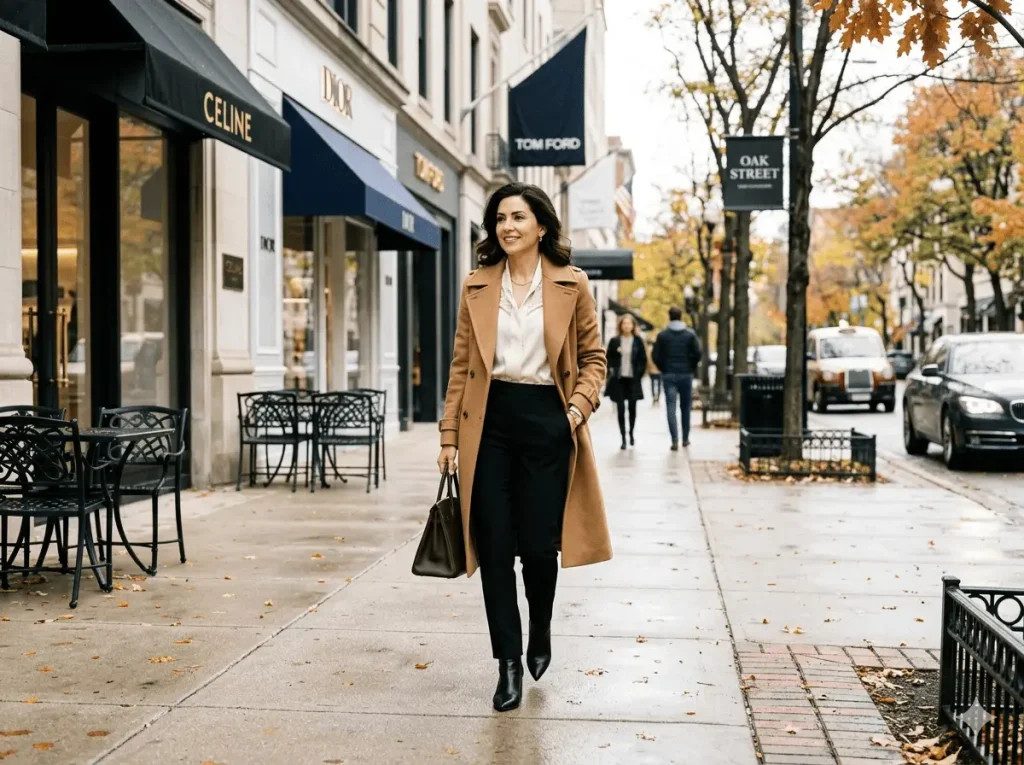 Business Casual City Walk Outfit Idea Business Casual City Walk Outfit Idea — Chicago Outfits