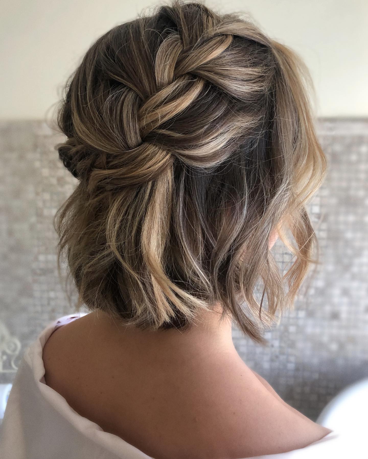 Braided Crown Bob to Low Bun Braided Crown Bob to Low Bun — Birthday Hairstyles