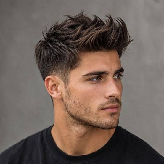 Short On Sides Longer On Top Visual Idea Short On Sides Longer On Top Visual Idea — Mens Hairstyles