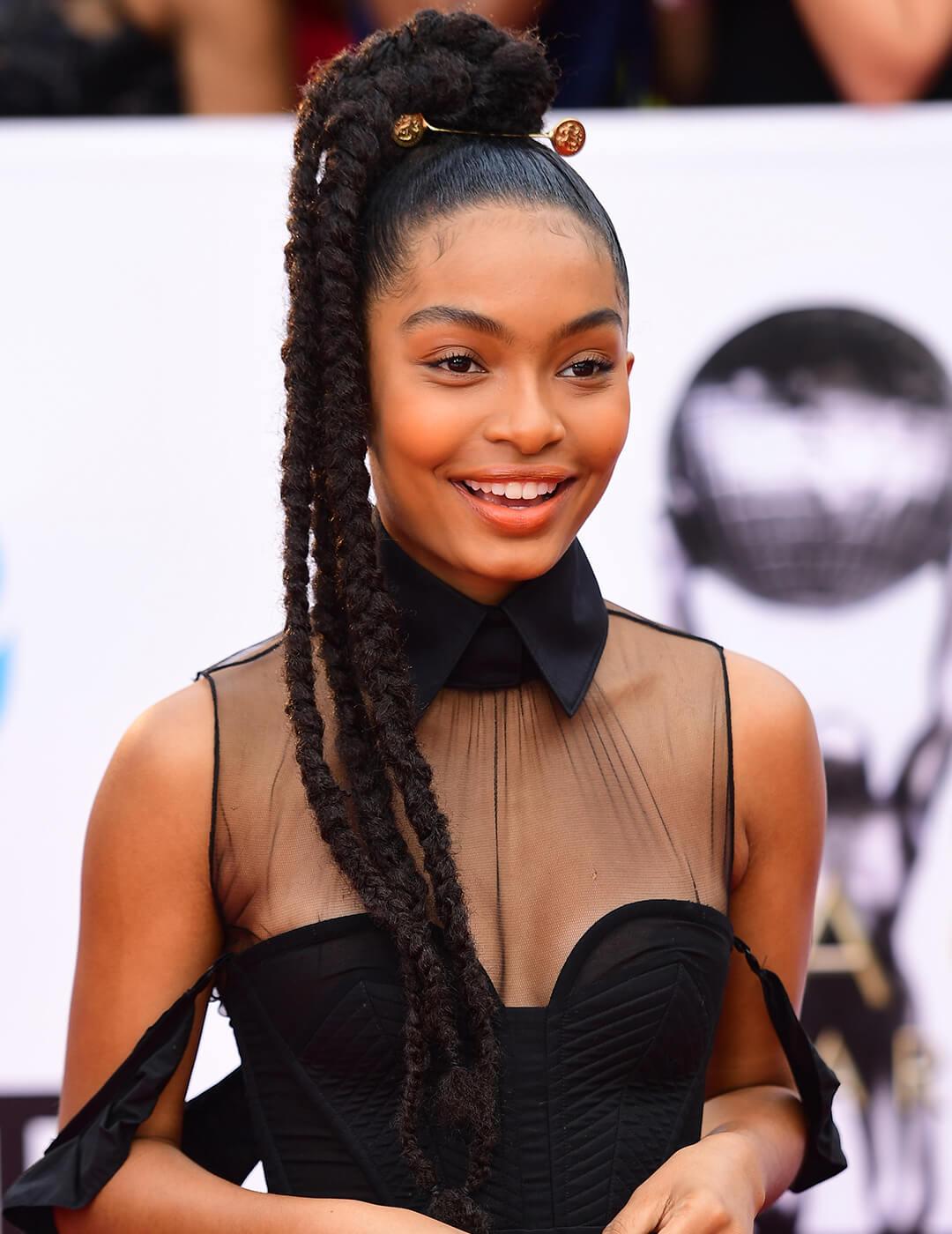 Large Uniform Braided Ponytail Large Uniform Braided Ponytail — Braided Ponytail for Black Women