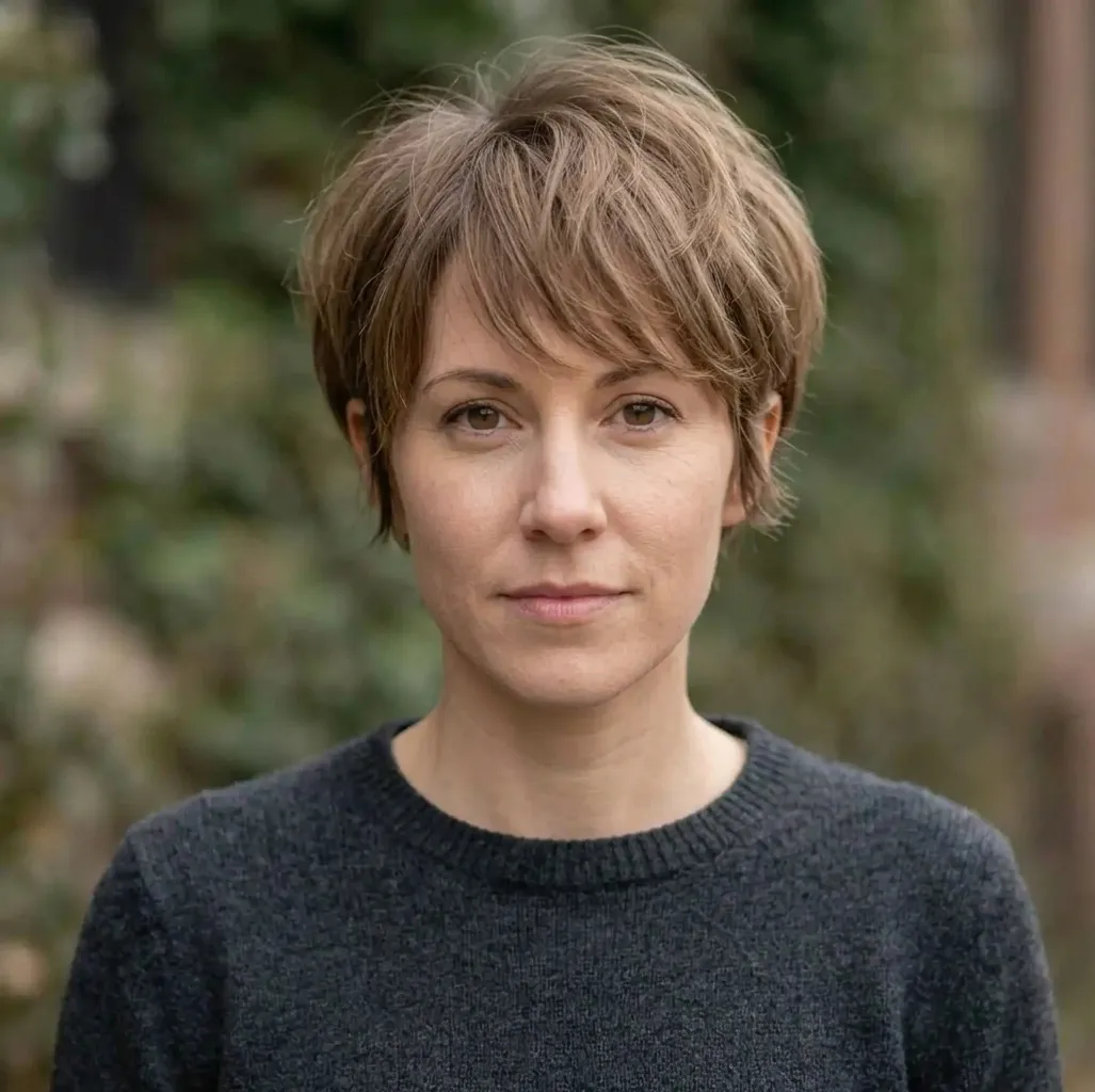 Layered Shag With Full Fringe Layered Shag With Full Fringe — Short Hair with Bangs