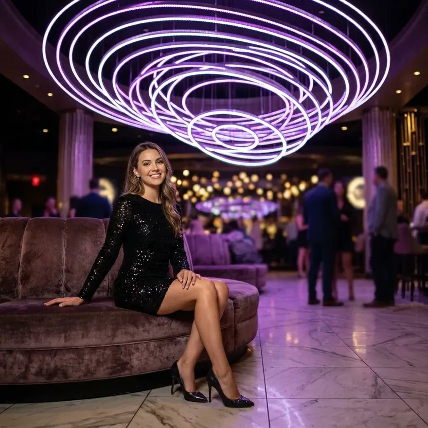 Teal Sequin Mini Dress with Structured Bodice — Vegas Club Outfits