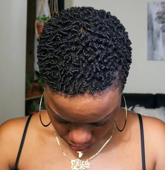 Fine Black Finger Coils