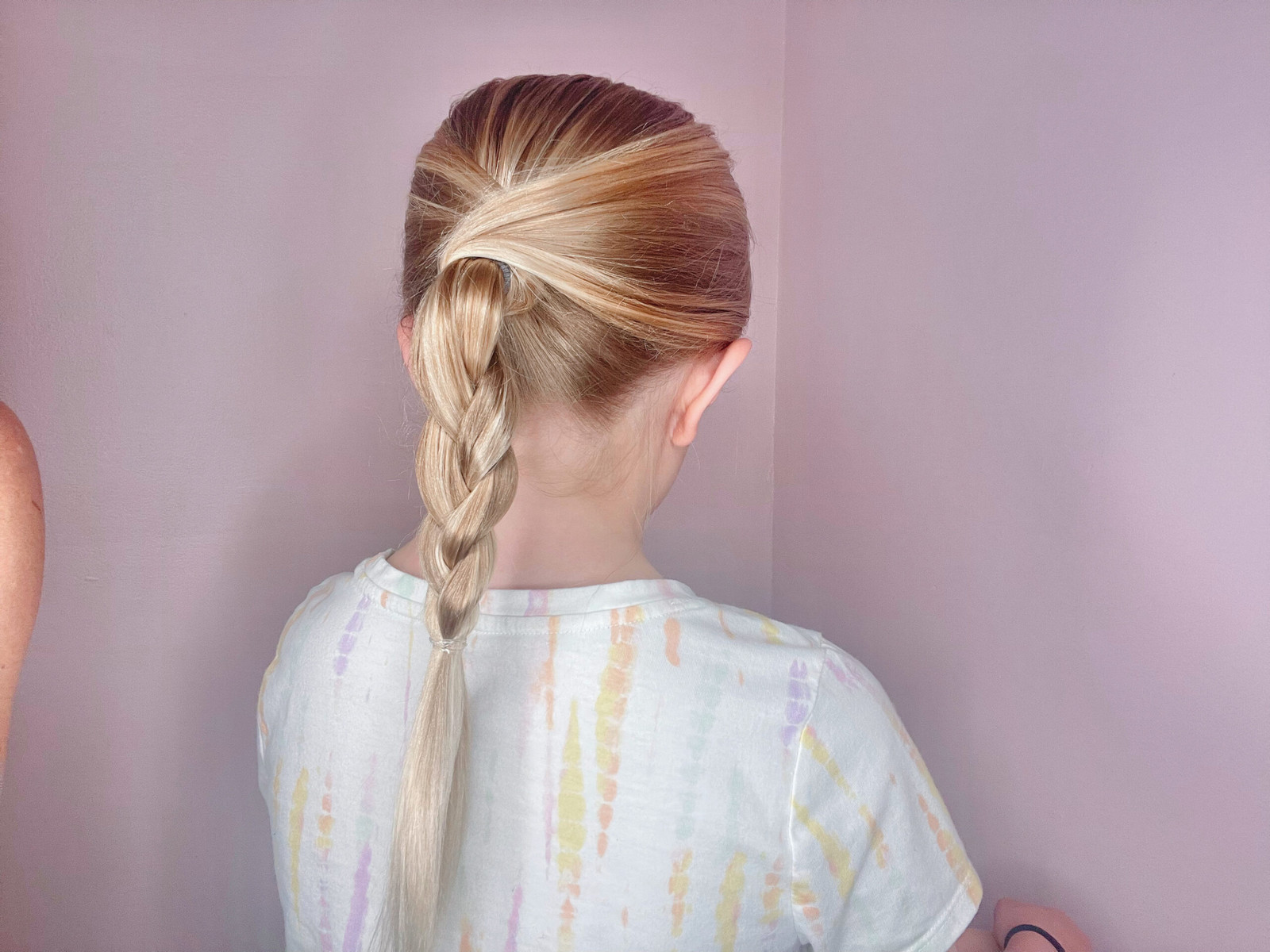 Braided Ponytail With Twisted Accent Braided Ponytail With Twisted Accent — Tween Hairstyles