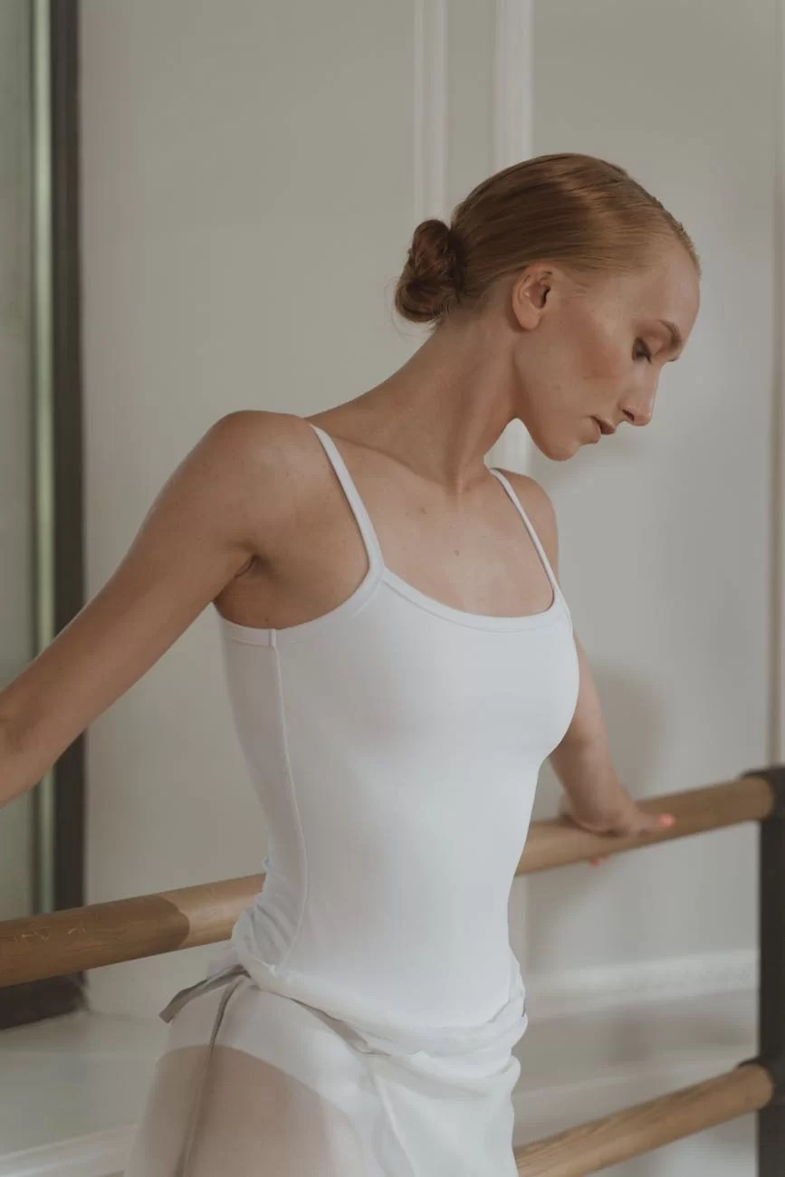 Slicked-Back Bun On Red Hair Slicked-Back Bun On Red Hair — Dance Competition Hairstyles