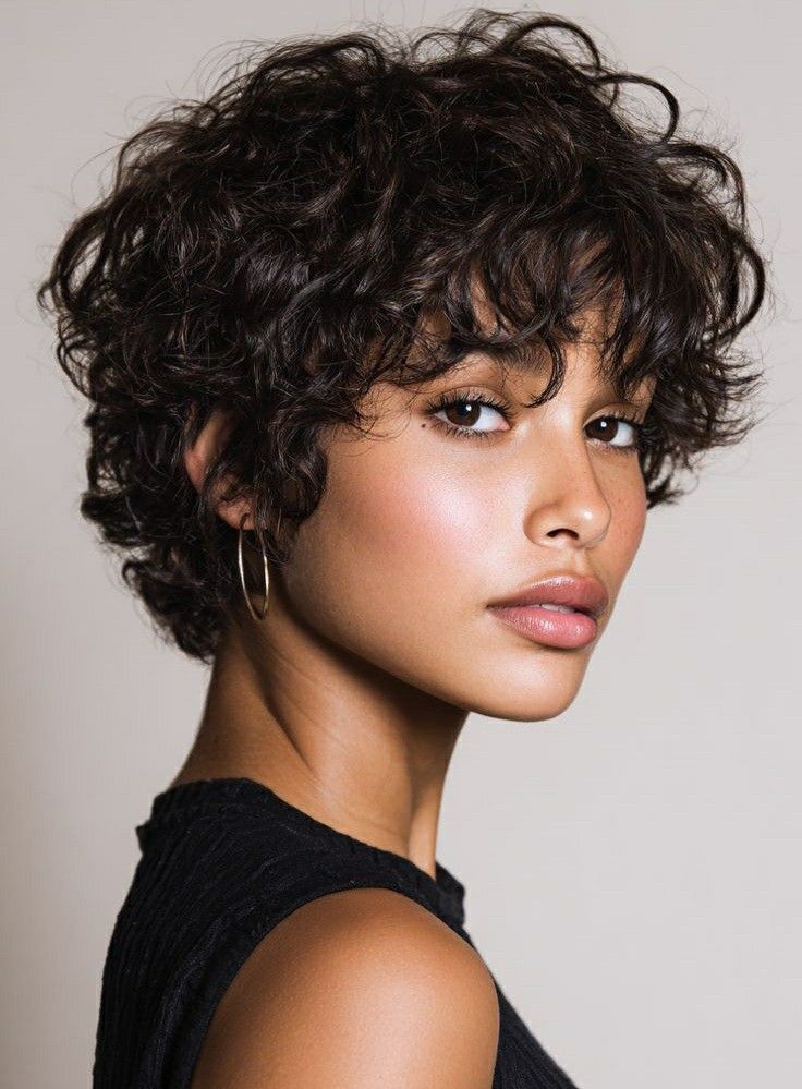 Dark Brown Visual Idea Dark Brown Visual Idea — Bixie Haircut