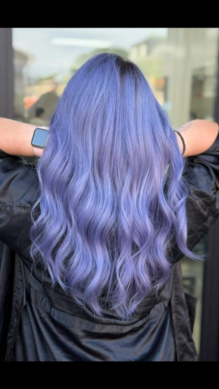 Striking Vibrant Lilac Mid-Back — Lilac Hair