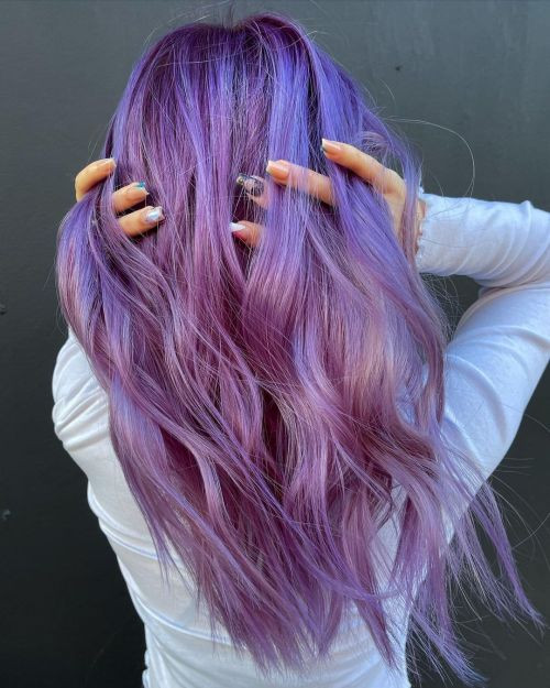 Lavender And Violet Blend Visual Idea Lavender And Violet Blend Visual Idea — Violet Hair