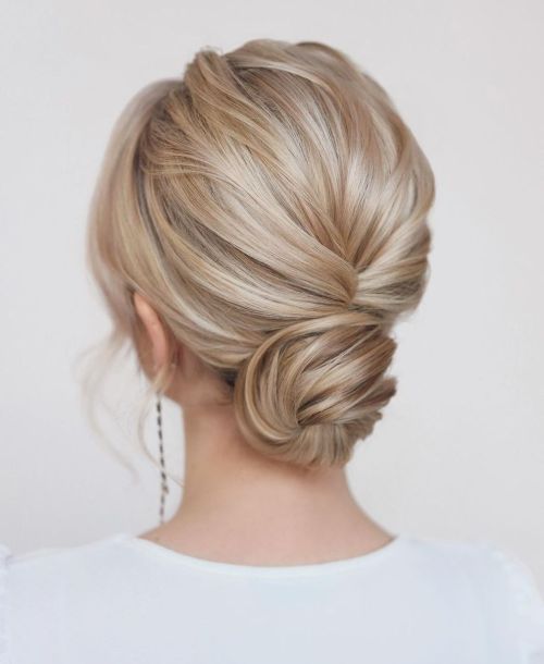 Softly Textured Low Bun Softly Textured Low Bun — Hairstyles for Servers