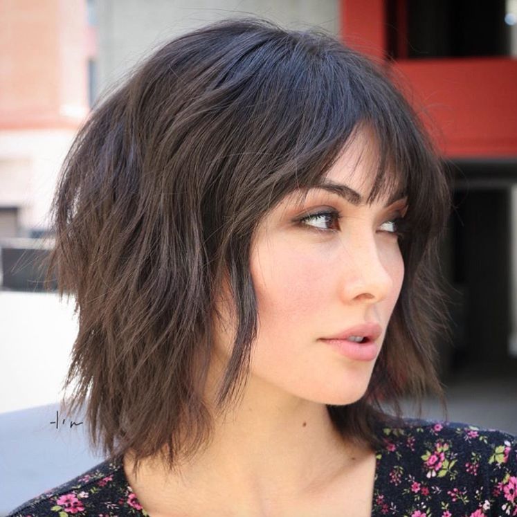 Dark Brown Visual Idea Dark Brown Visual Idea — Low Maintenance Haircuts
