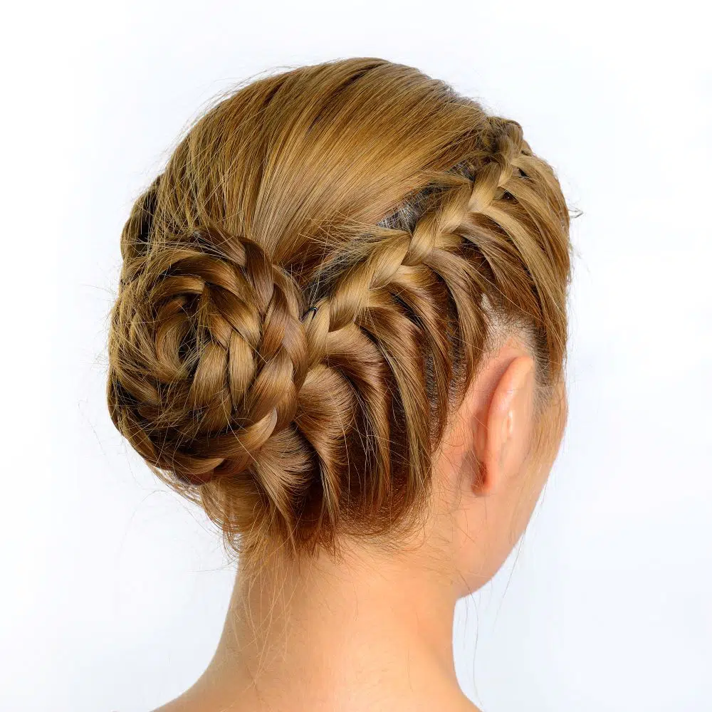Geometric Braids To Space Buns — Cheer Hairstyles