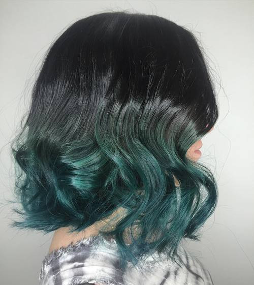 Bob Visual Idea Bob Visual Idea — Teal Hair