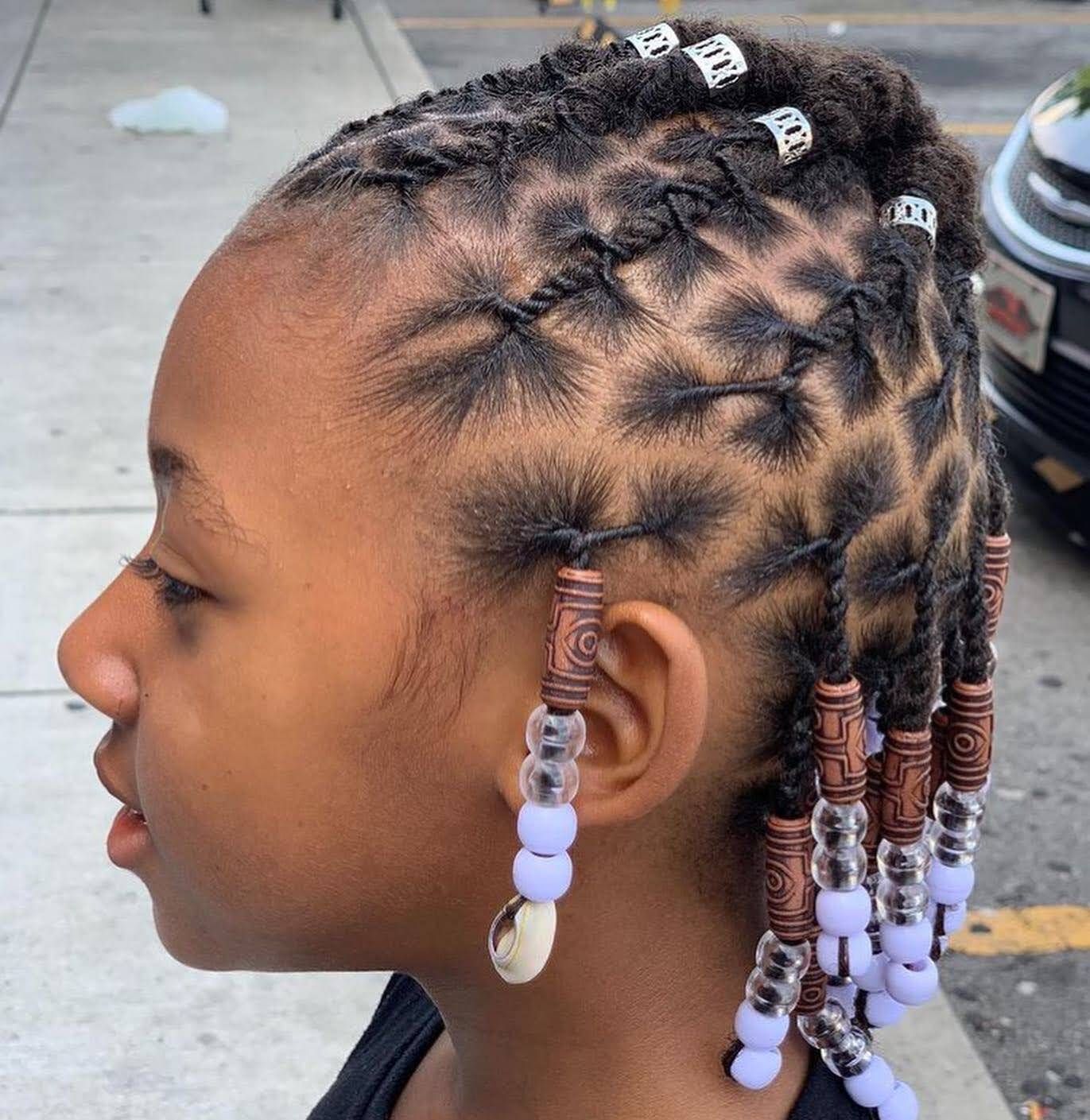 Side View Visual Idea Side View Visual Idea — Loc Half Up Half Down