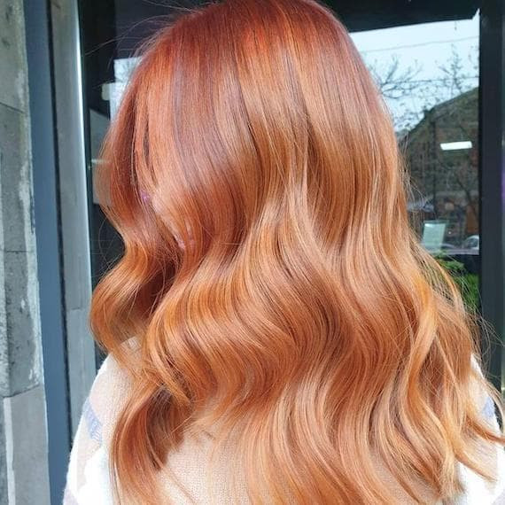 Long Layers Visual Idea Long Layers Visual Idea — Copper Brown Hair