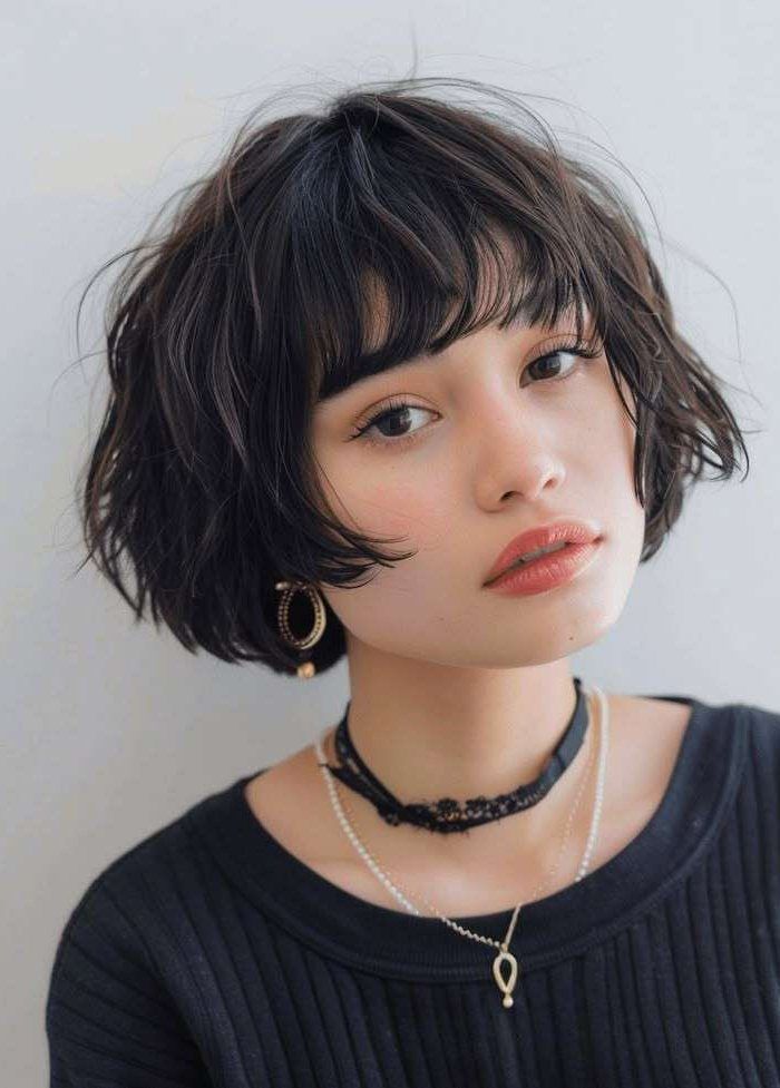 Chin-Length Visual Idea — Bob for Round Face