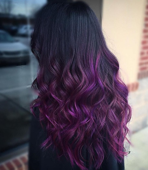 Loose Waves Visual Idea — Ombre Hair