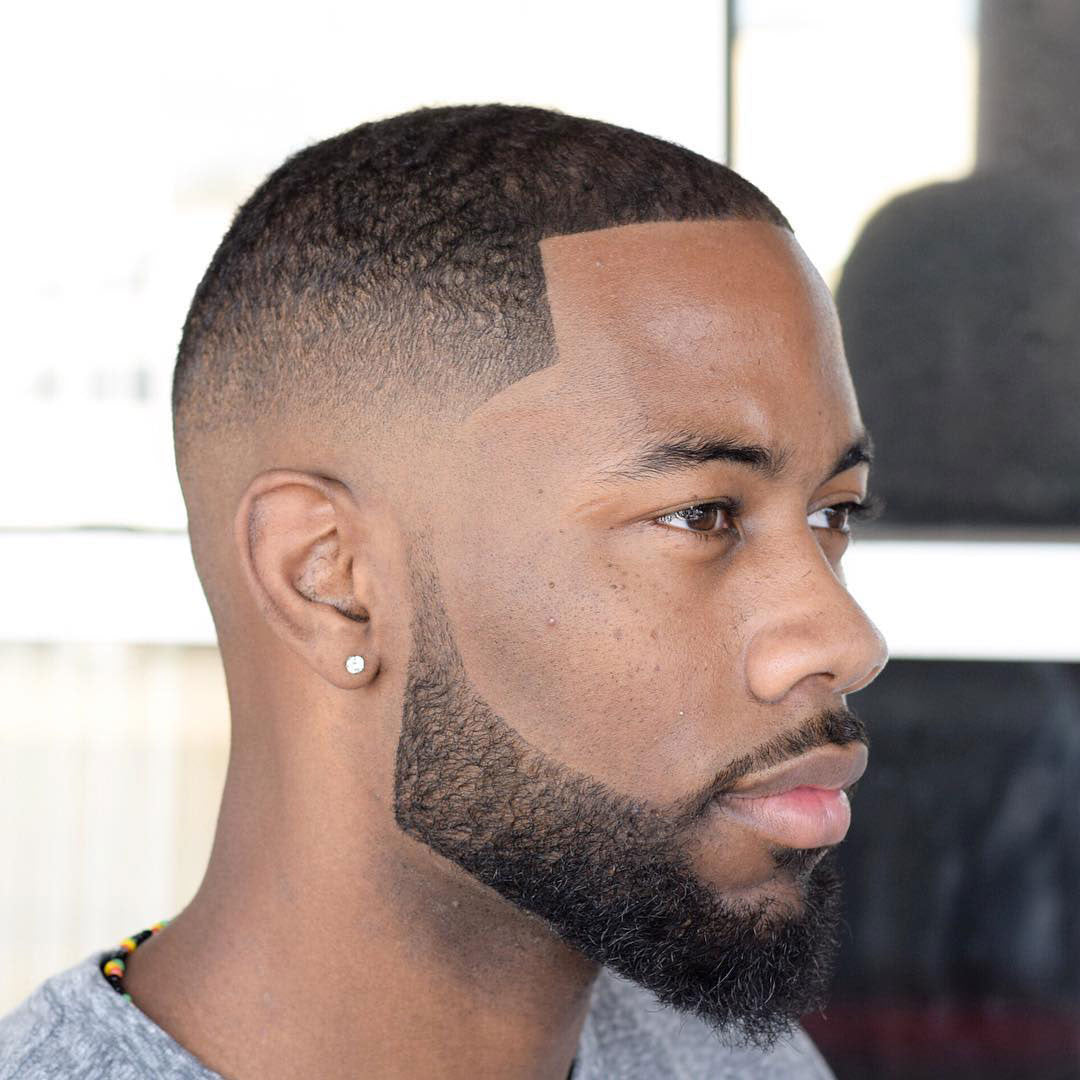 Wavy Black Beard With Sharp Fade Wavy Black Beard With Sharp Fade — Beard Styles
