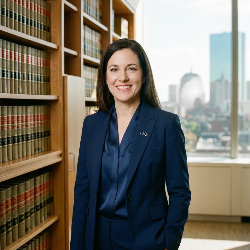 Navy Blue Suit with Shiny Satin Blouse for Authority Navy Blue Suit with Shiny Satin Blouse for Authority — Lawyer Outfits