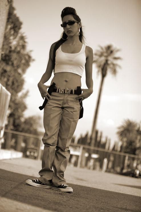 Suspenders Style: Khaki Pants with White Crop Top Suspenders Style: Khaki Pants with White Crop Top — Chola Outfits