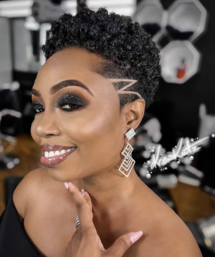 Short Natural Afro — 4C Hairstyles