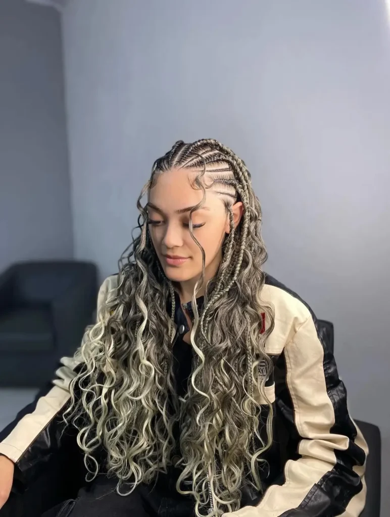 Box Braids With Ash Blonde Highlights — Blonde Braids