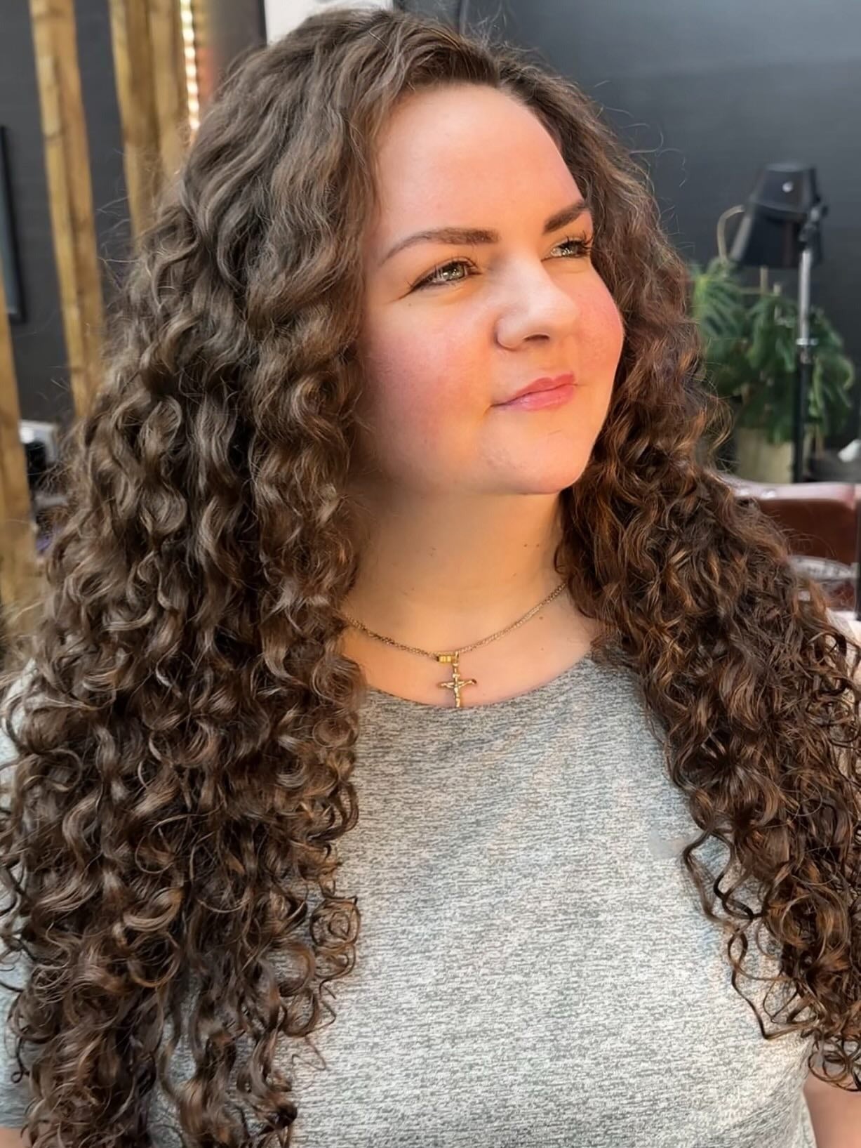 Long Layered Dark Brown Curls Long Layered Dark Brown Curls — 2C Hairstyles