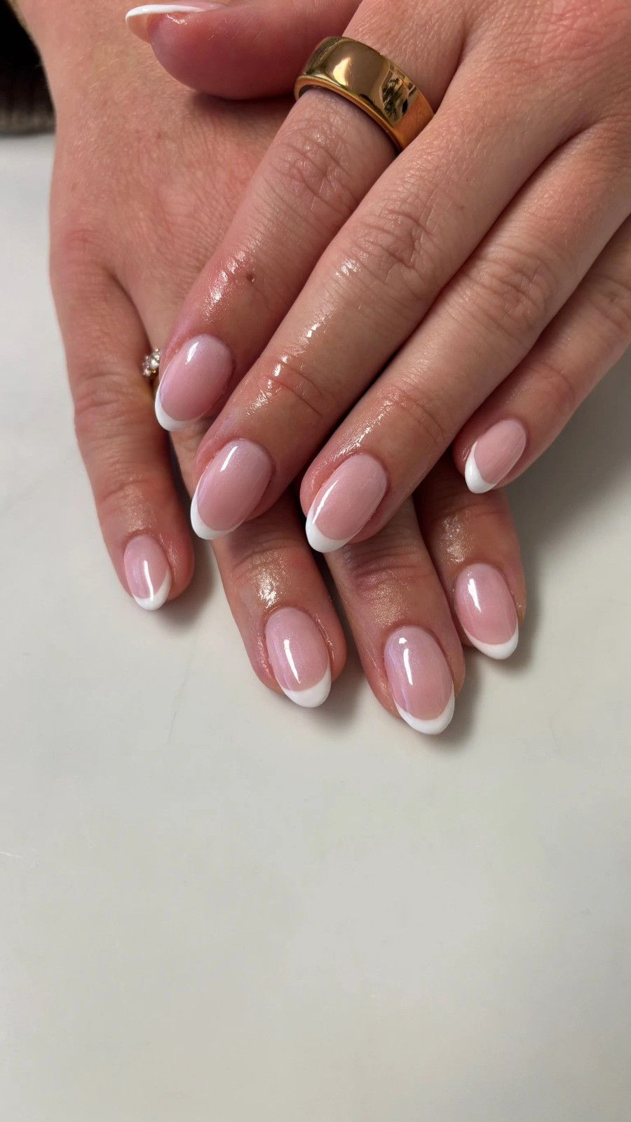 White French Tips On All Nails Visual Idea White French Tips On All Nails Visual Idea — Shellac Nails