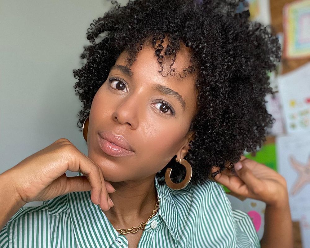 Black Natural Shoulder Air Dry Black Natural Shoulder Air Dry — 4A Hairstyles