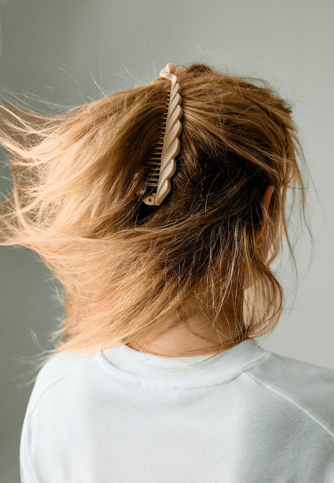 Honey Blonde Wavy Updo Honey Blonde Wavy Updo — Banana Clip Hairstyles