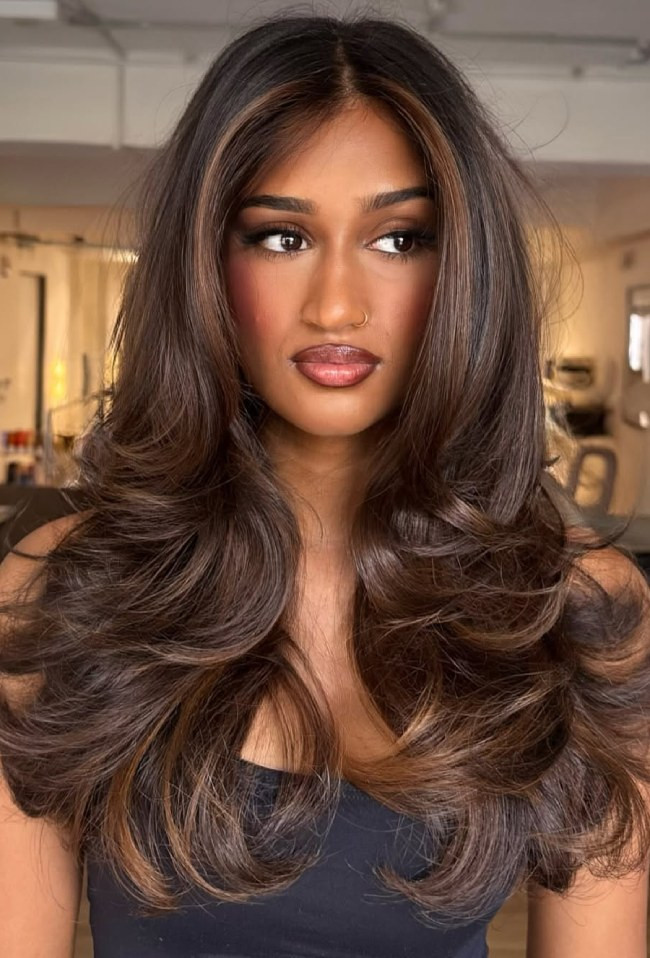 Wavy Thick Visual Idea Wavy Thick Visual Idea — Chocolate Brown Hair