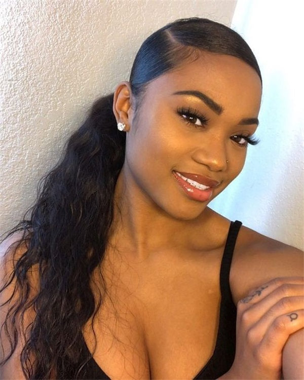 High Voluminous Wavy Ponytail High Voluminous Wavy Ponytail — Weave Ponytail