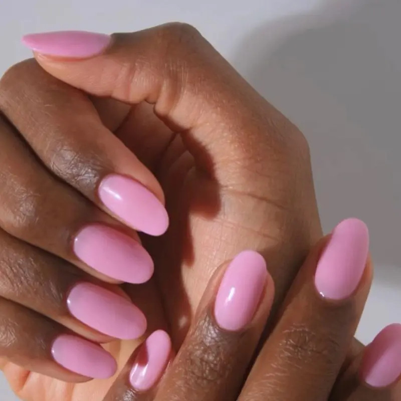 Solid Color On All Nails Visual Idea Solid Color On All Nails Visual Idea — Nails for Fat Fingers