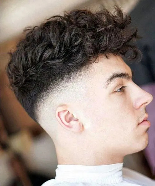 Short Textured Crop With Forward Curls Short Textured Crop With Forward Curls — Broccoli Haircut