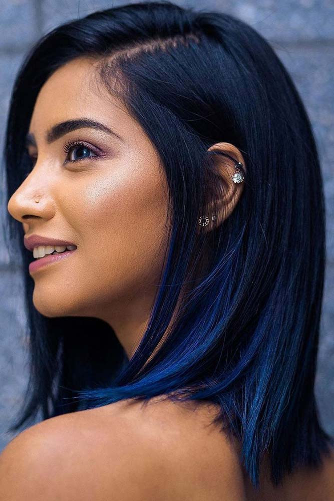 Chin Visual Idea Chin Visual Idea — Blue Hair